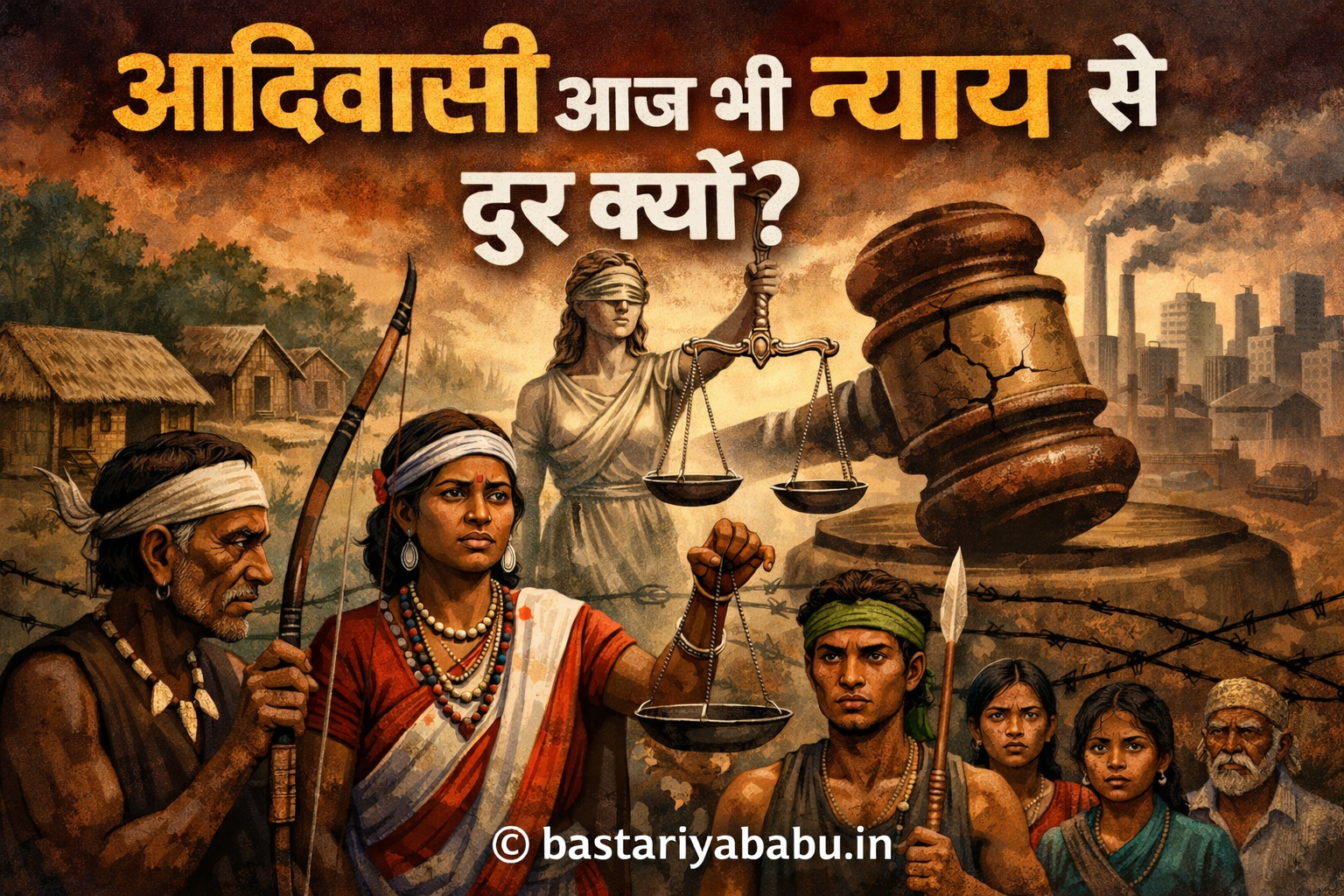आदिवासी आज भी न्याय से दूर क्यों - Bastariya Babu
