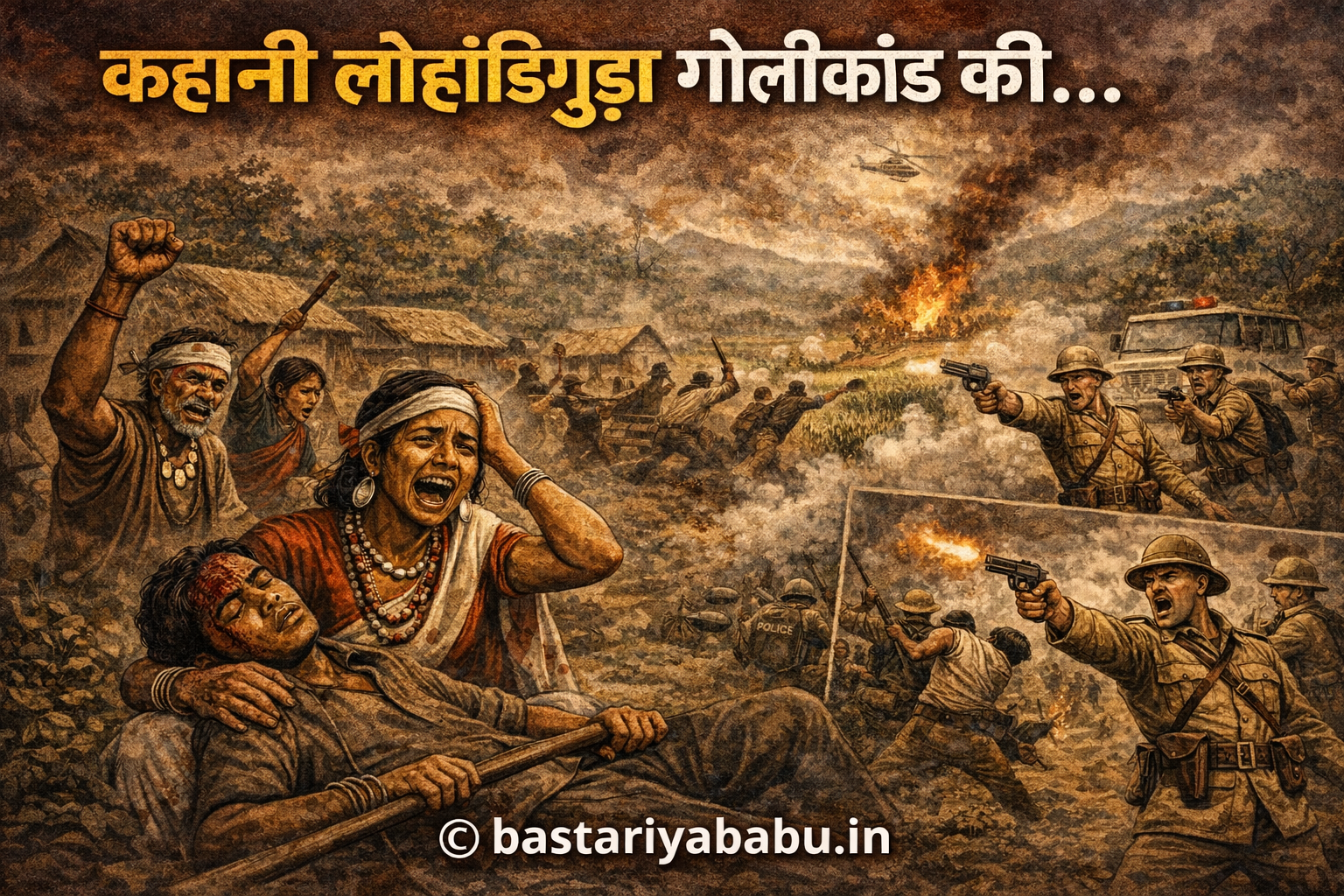 कहानी लोहंडीगुड़ा गोलीकांड की - Bastariya Babu