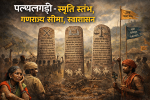 पत्थलगड़ी-स्मृति स्तंभ,गणराज्य सीमा,स्वशासन - Bastariya Babu