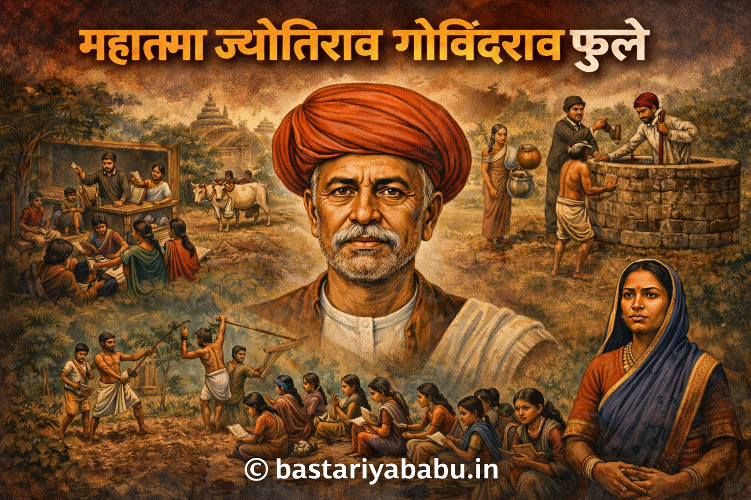 महात्मा ज्योतिराव गोविंदराव फुले - Bastariya Babu